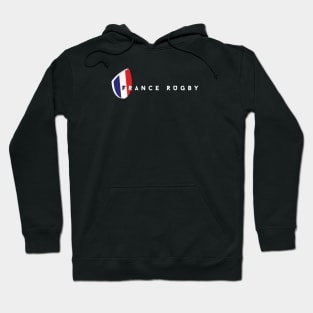 Minimalist Rugby Part 2 #007 - France Rugby Fan Hoodie